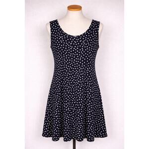 Vintage Jostar Polka Dot Tunic Dress Lagenlook Travel XL 2X USA